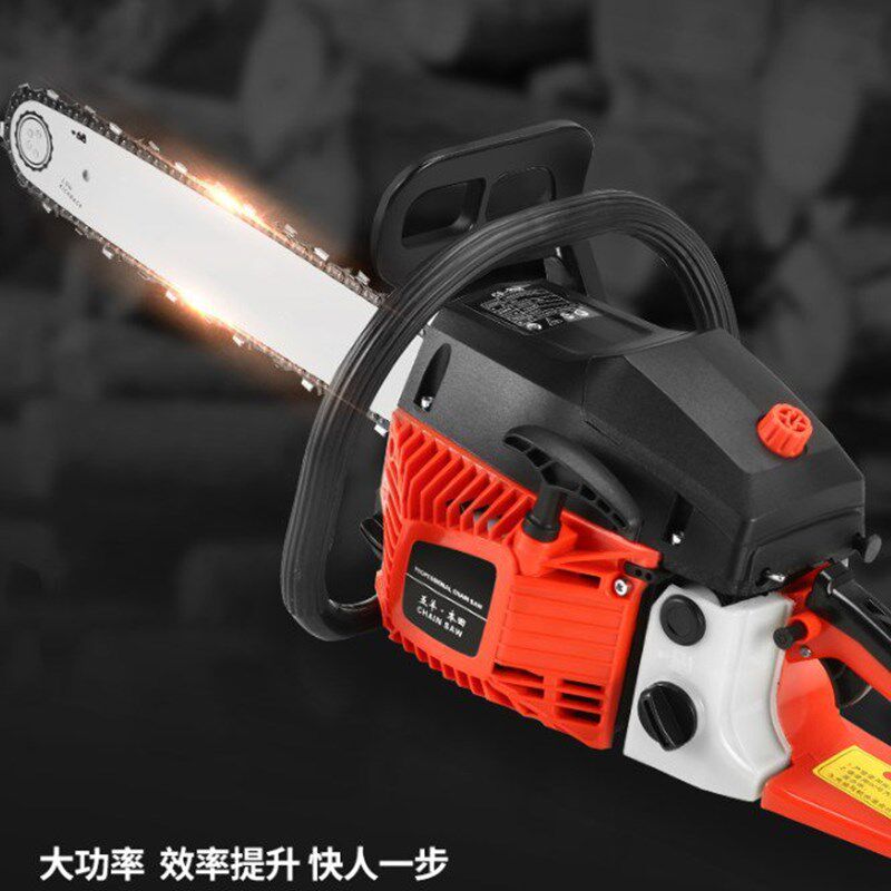 Home Handheld Outdoor Petrol Oil Saw New Industrial Class Start Logging Saw Portable High-power Chop Tree Machine