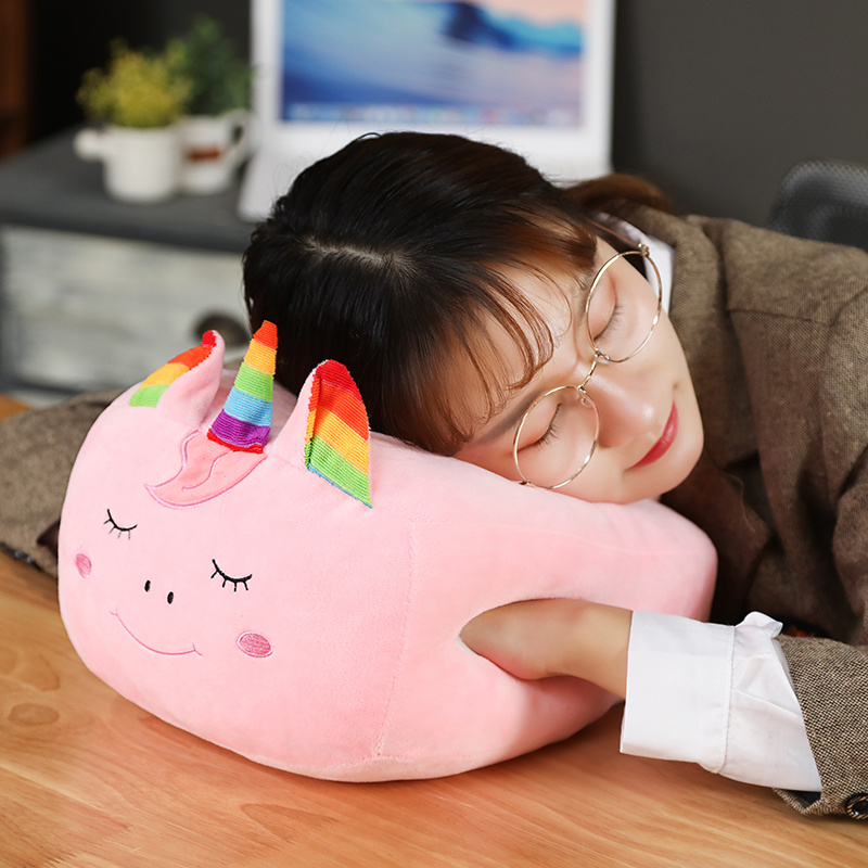 Primary school children's nap pillow warmer with pillow groveling pillow office for lunch break Pillow Sleeping with a pillow on the table and sleeping pillows