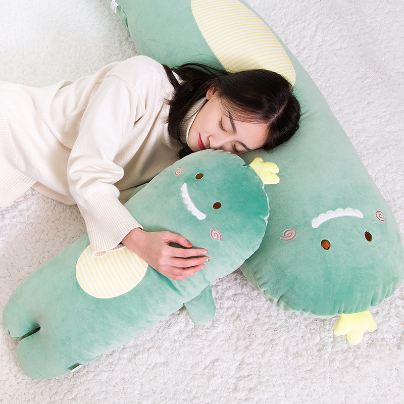 Cute long holding pillow sleeping in detachable Strip Pillow Bedside Bed Double Leaning Back Cushion Sofa Large Backrest Pillow