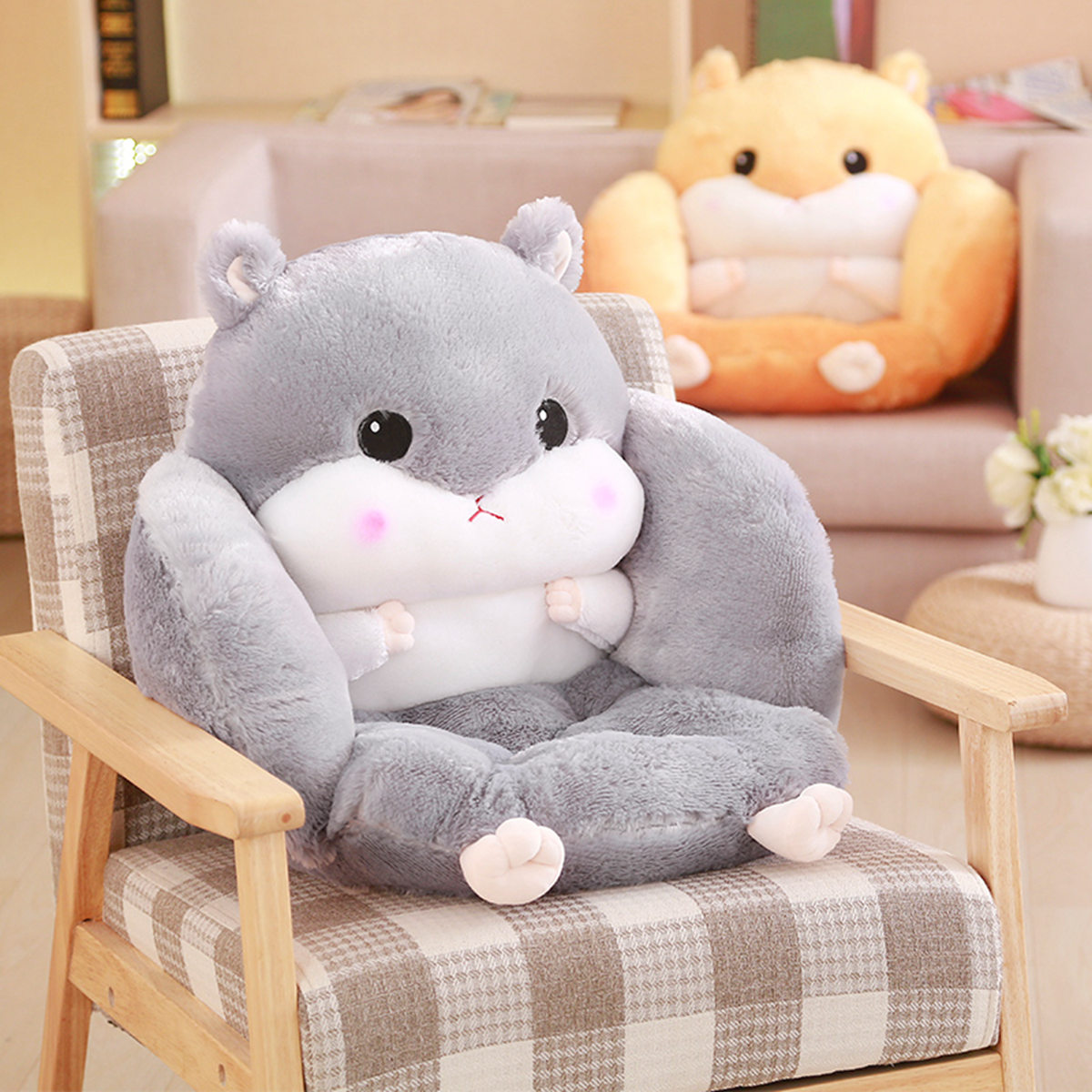 Hamster cushion cushion one student ass cushion chair cushion office thick chair cushion tatami cushion female