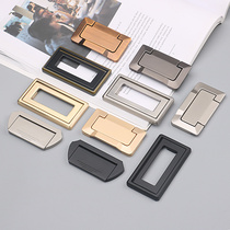 Dark Handle Drawer Invisible Handle Wardrobe Cupboard Door Handle Modern Minima Light Luxurious New Chinese Concealed Flat Handle