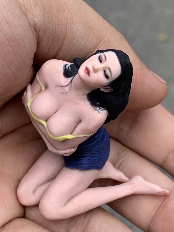 【Muse Quadrant】Dream Beauty Art Statue 1/16 Scale 1/12 Beauty Figure 1/18 Car Model Doll Figurine