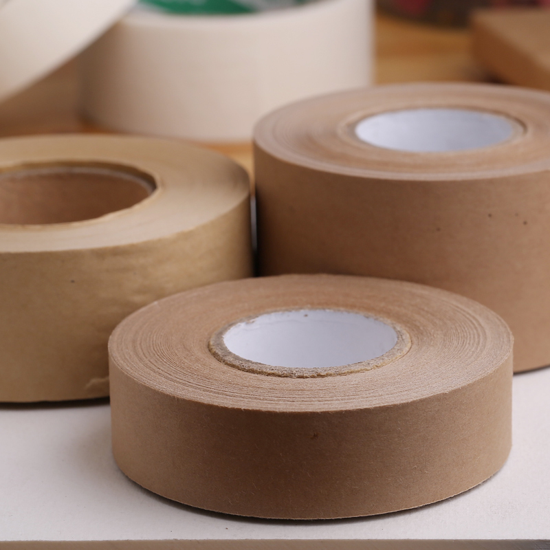 Goerle Watercolor Kraft Paper Water Tape Mounting Water-Soluble Tape Wet Water Kraft Paper Tape 2 4cm 3 6cm