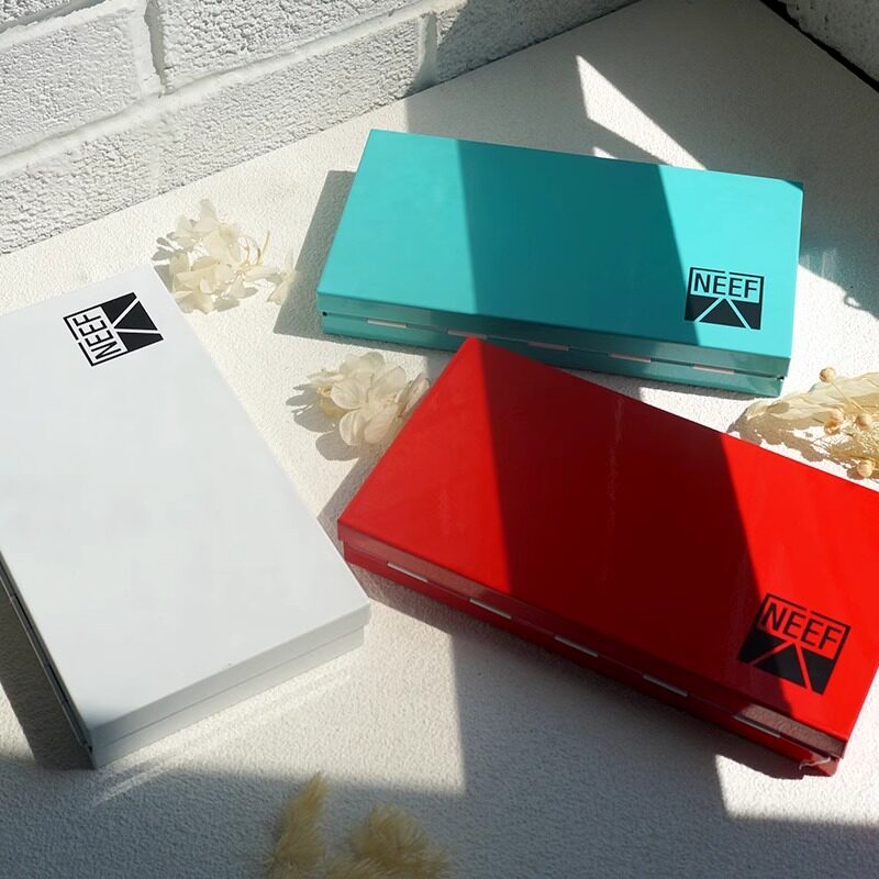 Тонер-картридж neef多功能重搪瓷折叠颜料调色盒24格固体颜料多功能调色盘水粉水彩盘