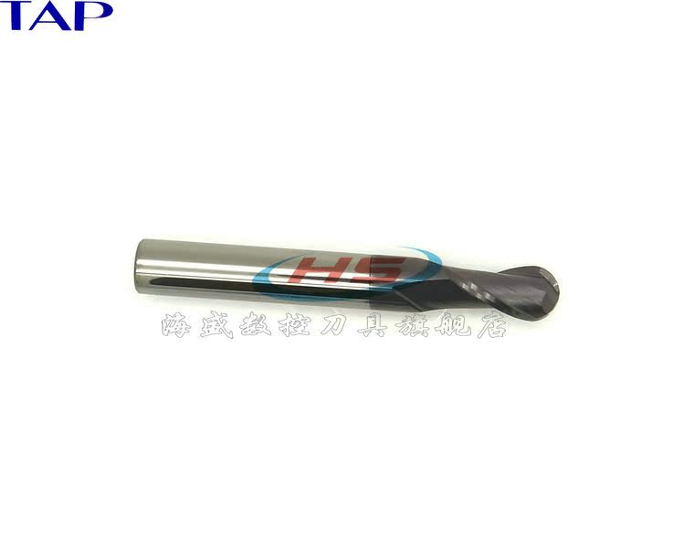 lưỡi cắt tôn Máy phay CNC kết thúc Vonfram thép R5 * 75L Máy phay bóng hợp kim Máy cắt CNC mũi khoan đá