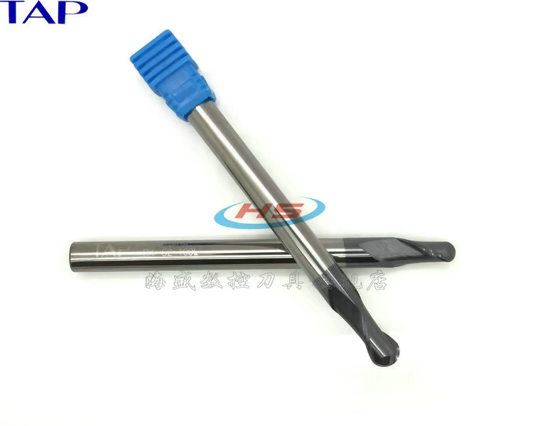 Dao phay TAP Dao phay thép vonfram R4 * 100L hợp kim Vonfram dao phay dao Vonfram dao phay thép Công cụ cắt CNC Authentic