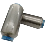 40d серебряная серебряная длинная шелковая пряжа металлическая проволочная швейная проволока Текстильная одежда волокна антибактериальная дезодоризирующая пряжа