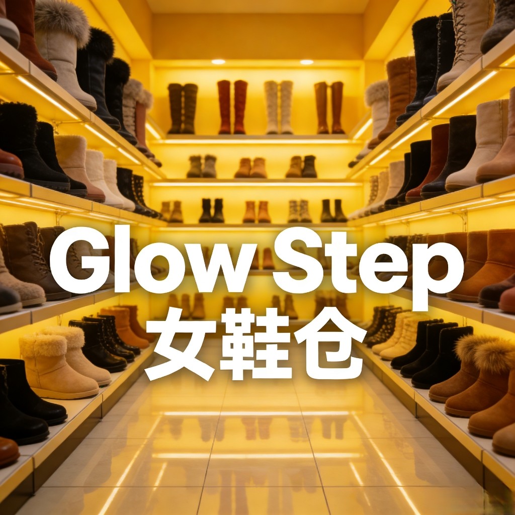 Glow Step 女鞋仓的LOGO