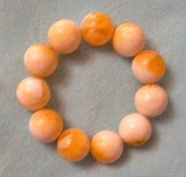 No 1108005 Synthetic Beeswax twist beads Handle hand piece Hand string bracelet