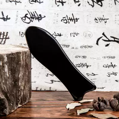 Cow beauty clean fish-shaped multifunctional natural horn facial massage Meridian scraping plate Care Facial Skin Care