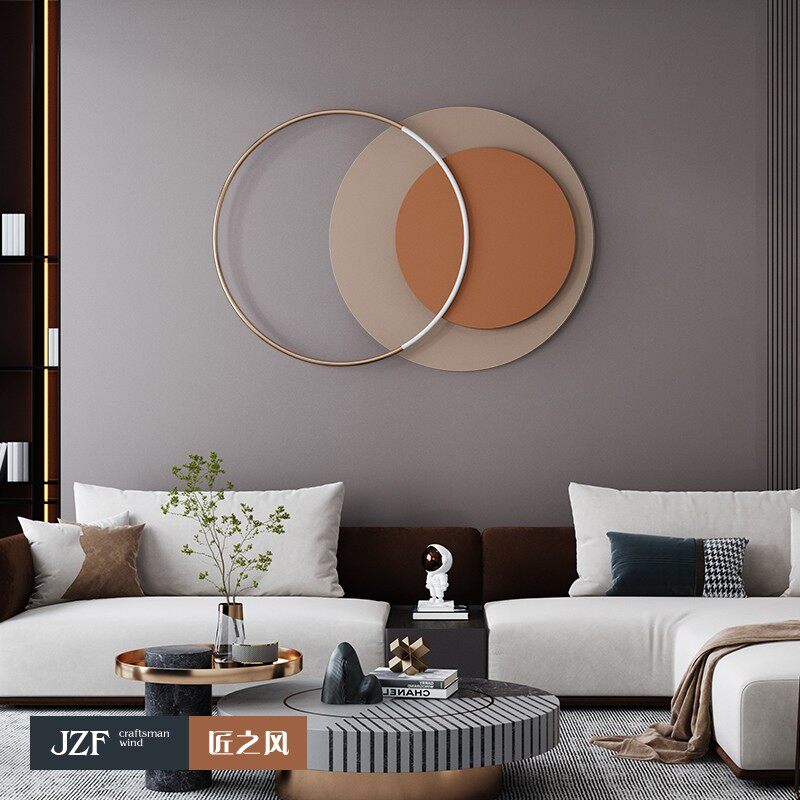 Bedroom bedside decoration decoration creative light luxury wall decoration living room sofa background wall decoration dining room wall wall hanging
