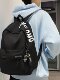 School Bag for Boys, Junior High and High School Students, 2026 New Model, High-Looking Boys' Backpack, American Style Solid Color Men's Backpack, Shoulder Bag