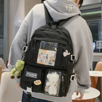 Черный значок, динозавр, подвеска, с медвежатами, (в наличии на складе)