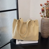 Вместительная и большая универсальная японская портативная сумка через плечо на одно плечо для отдыха, подходит для студента