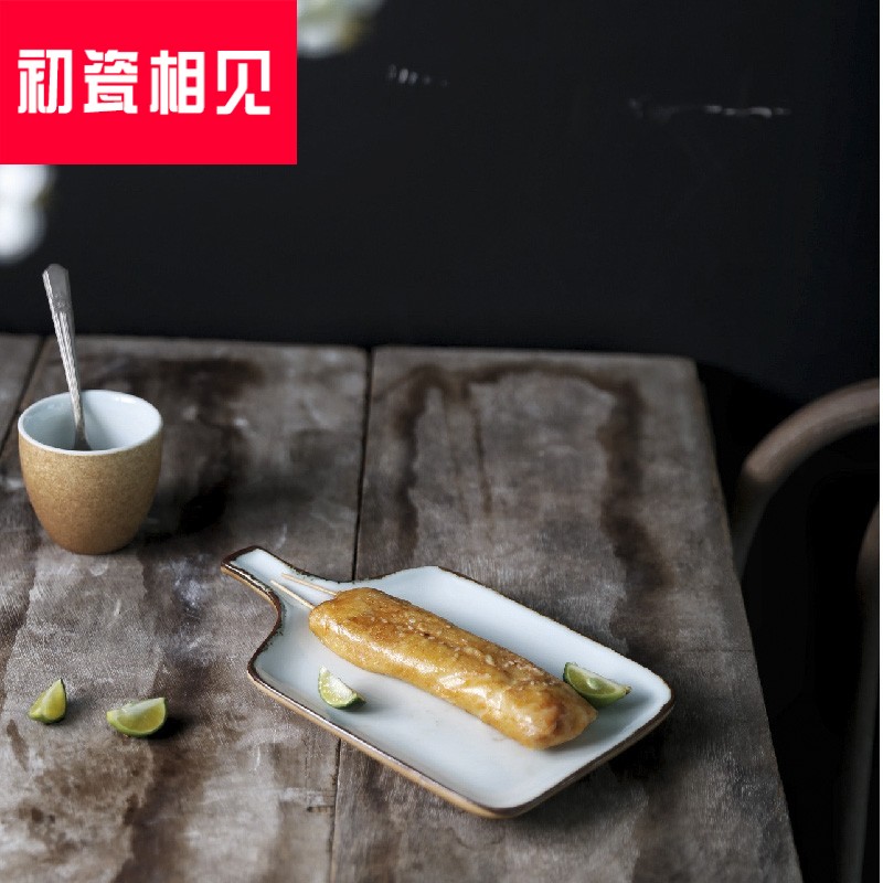 Porcelain meet each other at the beginning of a ceramic plate of bread for breakfast plate roll plate with the handles of the fruit tray move dinner plate
