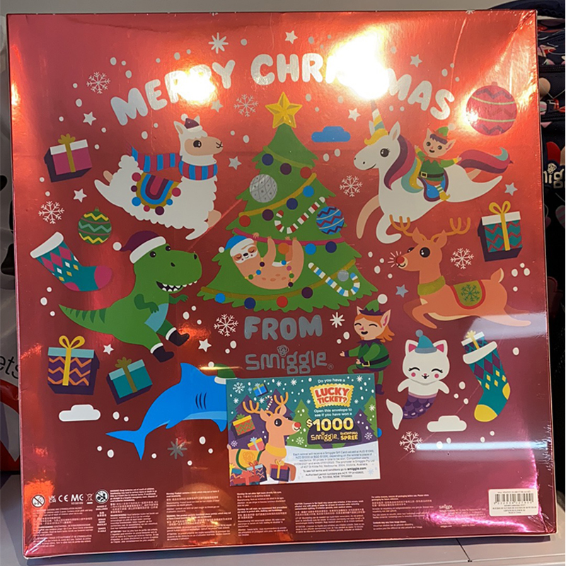 Special Direct Mail spot Australian smiggle stationery students New Year Blind Box Mysterious Christmas Gift Box