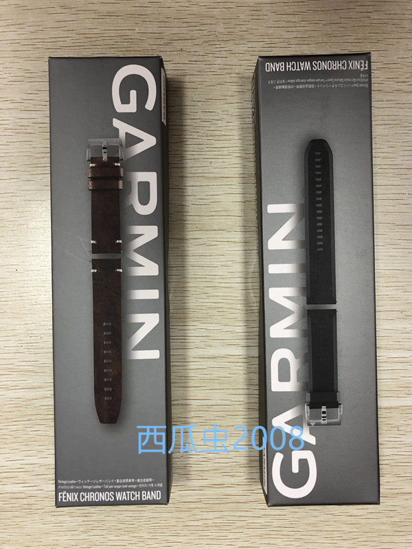 Garmin fenix Chronos Cool Dragon Titanium alloy steel Leather Silicone original strap