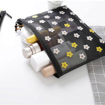 Cosmetic bag counter gift big name Xianger simple fashion storage bag portable female 2019 new portable transparent Korean