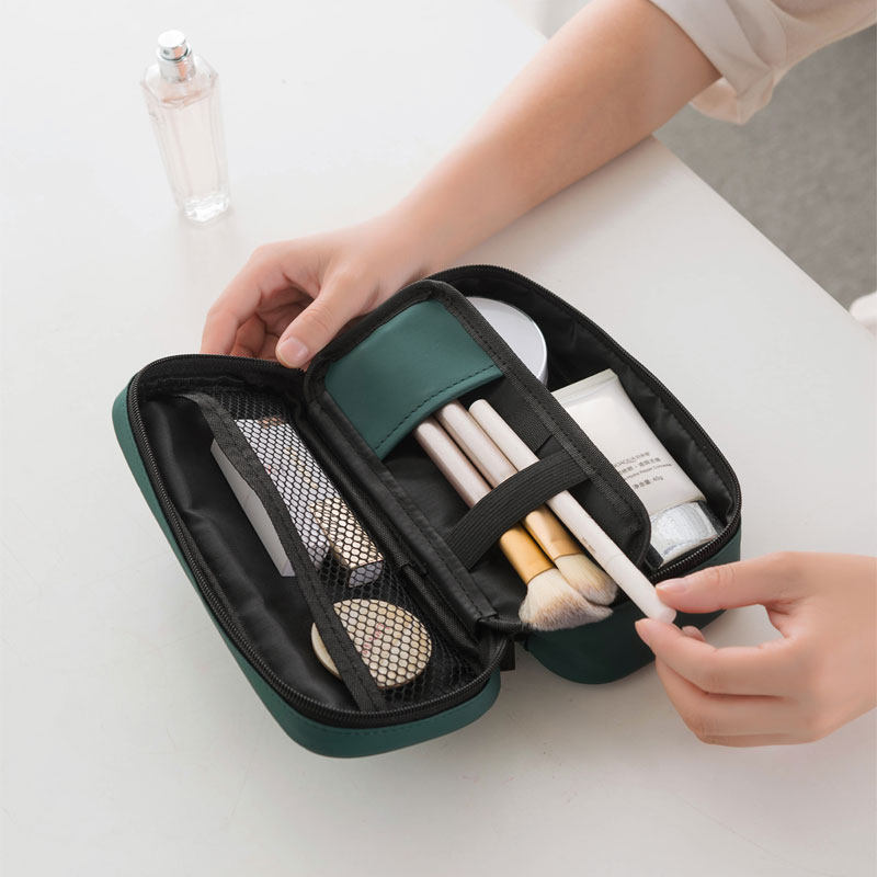 Portable Wash Bag Woman Portable Large Capacity Business Upscale Small Multilayer Cosmetic Containing Bag Waterproof Travel Containing