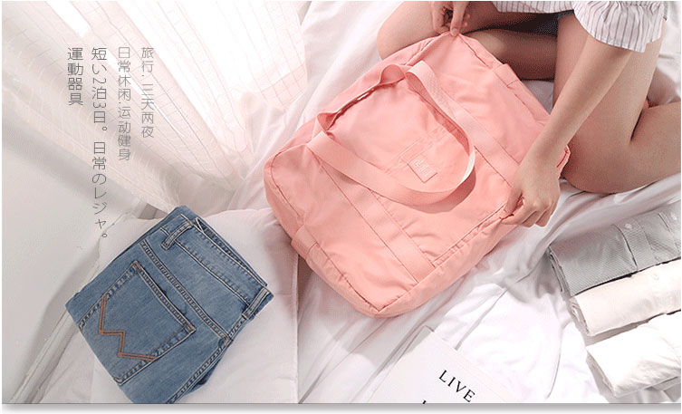 Túi xách tay du lịch túi xách nam và nữ dung lượng lớn túi duffel gấp nhẹ du lịch lưu trữ quần áo túi lưu trữ khoảng cách ngắn không thấm nước túi du lịch nam