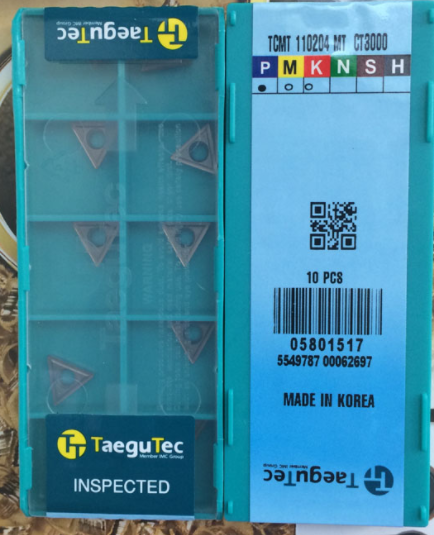 Korea Teguk Metal Ceramic CNC TCMT110204-MT CT3000