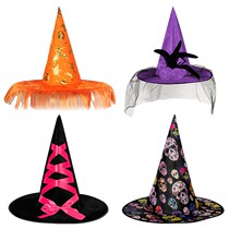 Halloween Witch Hat cos adult witch pointed hat childrens