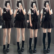 Velvet knee high socks Japanese jk uniform calf socks solid color Mid socks Korean students Joker short socks thin