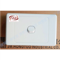 Australian standard certified wall switch dual control Australian SAA one switch dedicated to Australia New Zealand and Fiji