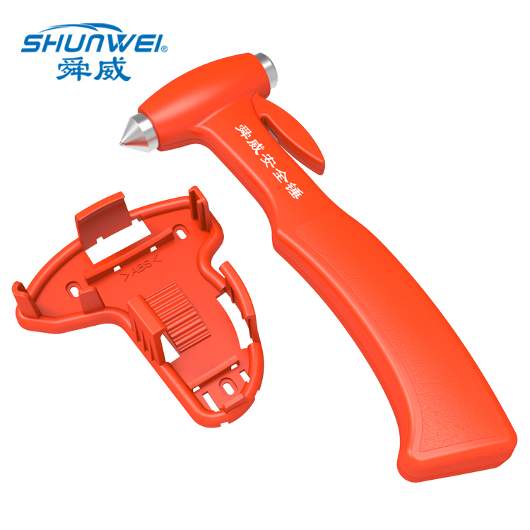Car safety hammer escape hammer for one second Window Breaker car Broken Glass vehicle Multi-functional anti-fire Lifesaving Hammer