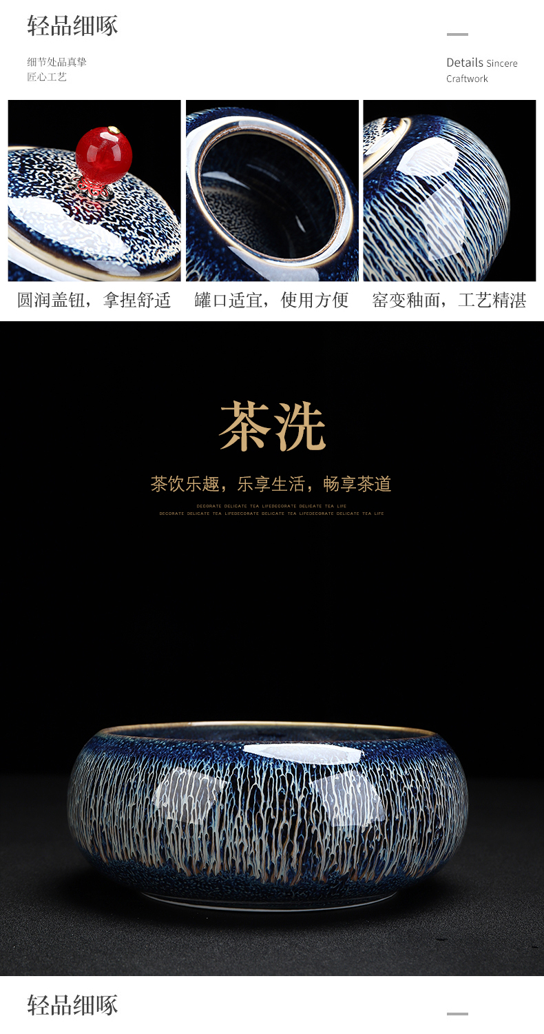 Have light tea set home office thus kung fu gift ceramic teapot up of a complete set of tea cups