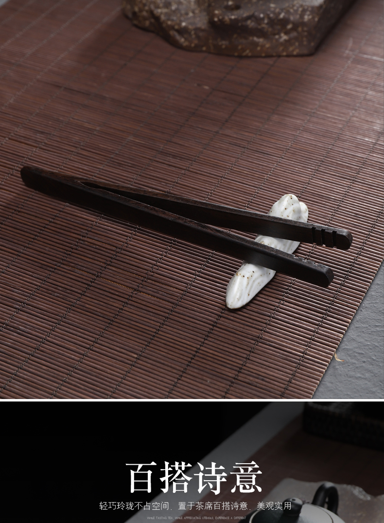 Have ancient ceramics rockery penholder brushes wuzhishan bijia tea accessories ChaGa frame tea taking creative furnishing articles