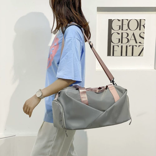 Сумка через плечо для плавания с разделителями, вместительная и большая спортивная сумка, спортивная сумка-органайзер, сумка для путешествий, портативная непромокаемая сумка