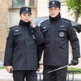 Демисезонное пальто для работы, зимний пуховик, куртка, униформа, увеличенная толщина