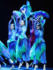 A Large River Dance Costume, Children's Performance Clothing, Classical Dance Fan, Yangko Opera Costume, Ethnic Dance Performance Attire