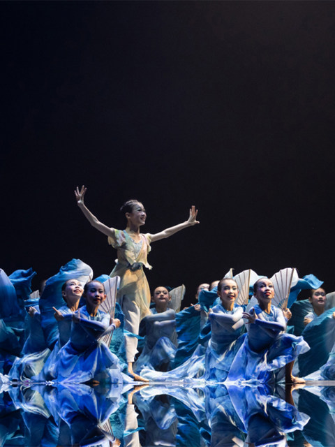 There Is a Place Called Hometown Children's Performance Costumes, Classical Dance Costumes, Children's Day Chinese Dance Performance Costumes for Girls