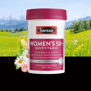 Swisse斯维诗中老年复合维生素女性士50+岁 90粒矿物质营养素