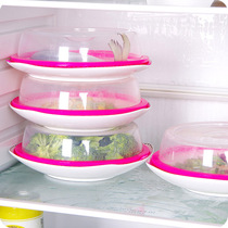 Home Silicone Gel Preservation Cover PP Food Supplies Grade Silicone Bowl Cover Fridge Dishes Microwave Oven Heating Anti-Oil Tight Closure