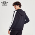 Umbro UMBRO mùa thu mới nam áo len trùm đầu thể thao màu sắc giản dị phù hợp với áo len thời trang - Thể thao lông cừu / jumper áo thun tay dài nam cao cấp Thể thao lông cừu / jumper