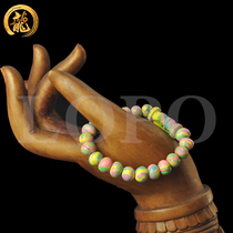 Taiji Treasure Thai Buddha Amulet Cuban Jesna Clay Butterfly Bracelet Bracelet matching can be changed in size