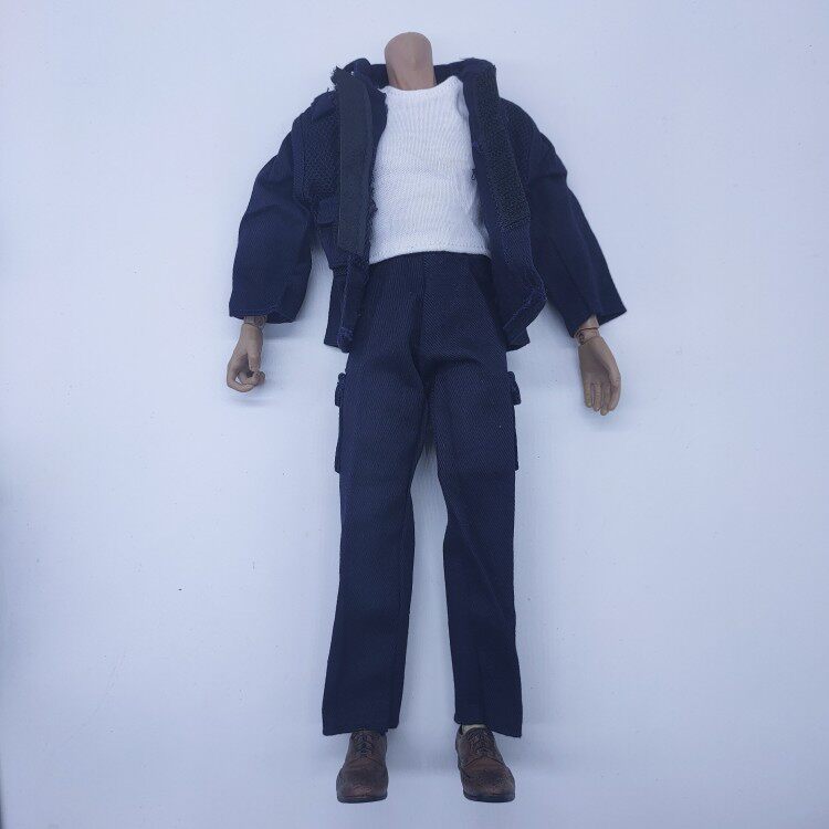 1 6 Bing men's men's work clothes conjoined hands-run clothes suit clothes Three sets of clothes models
