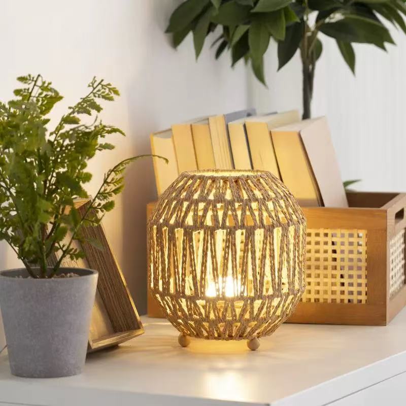 2025 Cross-Border Exclusive Supply of New Bohemian Style Bedside Lamps, Decorative Homestay Table Lamps, Creative Desktop Ornaments 2025 Cross-Border Exclusive Supply of New Bohemian Style Bedside Lamps, Decorative Homestay Table Lamps, Creative Desktop Ornaments