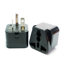 NEMA 5-20P conversion plug American standard plug to universal socket American standard universal converter US standard