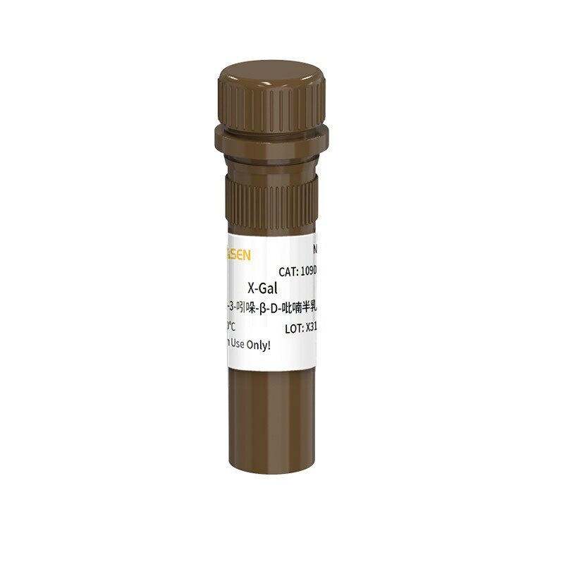 X-Gal 5-溴-4-氯-3-吲哚-&beta;-D-吡喃半乳糖苷 货号10901ES03 翌圣