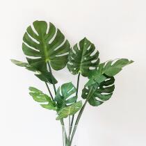 ins Nordic simulation feel turtle back leaves turtle back bamboo living room decoration plant leaves photo props soft accessories