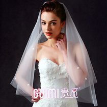 Mori Bridal Bridal Dresses Woman Short of Marriage Wedding Little Minimalist Wedding Dresses Hair heads Super Fairy Korean Style New 100 Hitch Rides
