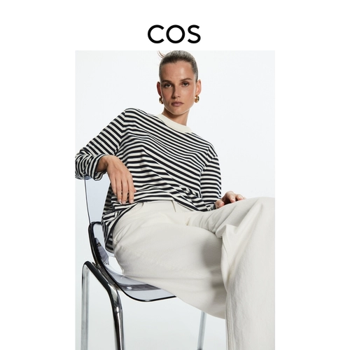 COS Осенний лонгслив для отдыха, крой