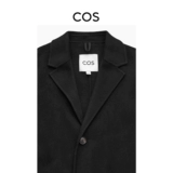 Шерстяное двусторонное черное осеннее шерстяное пальто для отдыха, косплей