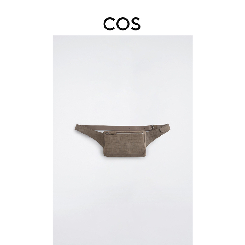 Cos Unisex Brunswick Leather Waist Bag 2026 Spring New Product 1311829001