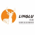 领鹿地板的LOGO