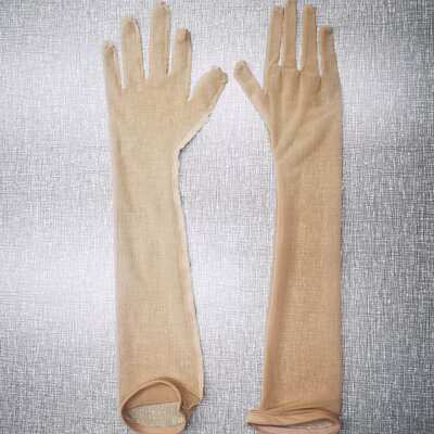 MearSilor Amazon Fashion Mesh Stage Performance Gloves S06 Points five-fingered gloves